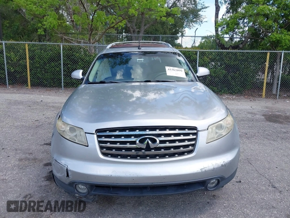 2005 Infiniti FX with VIN JNRAS08W85X210612, listed as a IAAI auction lot 42363099 with 137,868 mi miles and . Bid and sale history available at DreamBid. Image 12.