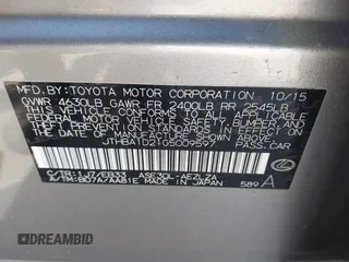 2016 Lexus IS 200t with VIN JTHBA1D21G5009597, listed as a IAAI auction lot 42438979 with 78,171 mi miles and . Bid and sale history available at DreamBid. Image 9.