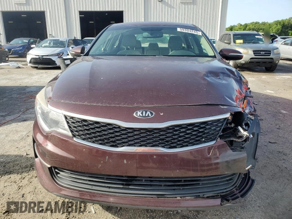 2016 Kia Optima LX z VIN 5XXGT4L39GG038855, wystawiony jako Copart lot #59394245 z przebiegiem 169 825 mil mil oraz Nie do naprawy • Non repairable. Historia ofert i sprzedaży dostępna na DreamBid. Obrazek 5.
