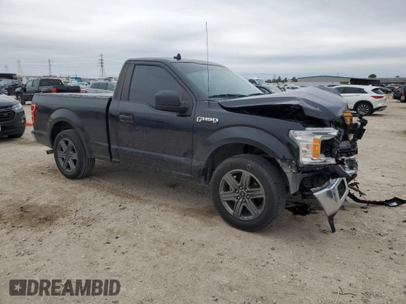 2020 Ford F-150 XL with VIN 1FTMF1CB6LKD83227, listed as a Copart auction lot 46553425 with 68,187 mi miles and Salvage Title. Bid and sale history available at carsss.com. Image 4.