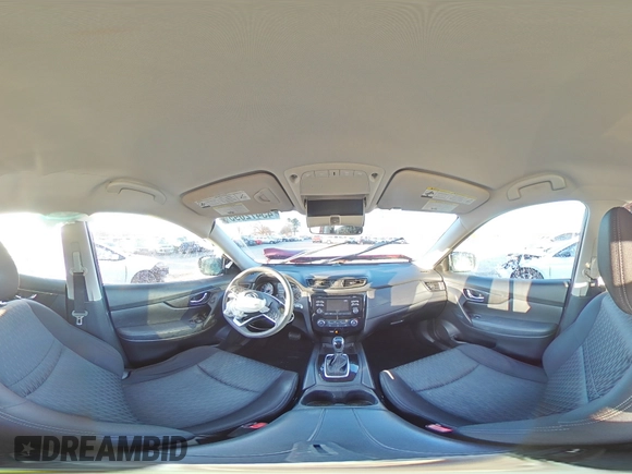 2017 Nissan Rogue SV with VIN JN8AT2MT4HW402483, listed as a Copart auction lot 45472695 with 124,600 mi miles and Salvage title. Bid and sale history available at DreamBid. Image 15.