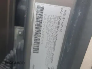 2005 Audi A4 3.0L with VIN WAUDT48H25K023878, listed as a Copart auction lot 75450864 with 39,926 mi miles and Salvage Title. Bid and sale history available at carsss.com. Image 13.