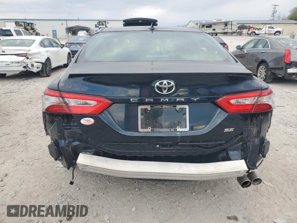 2019 Toyota Camry LE with VIN 4T1B11HK8KU288570, listed as a Copart auction lot 50297235 with 37,606 mi miles and Clean Title. Bid and sale history available at carsss.com. Image 6.