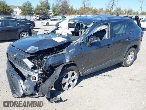 2020 Toyota RAV4 XLE with VIN 2T3P1RFV4LC077779, listed as a IAAI auction lot 41752269 with 55,091 mi miles and . Bid and sale history available at DreamBid. Image 2.