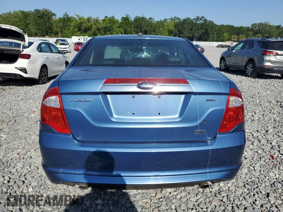 2010 Ford Fusion SEL with VIN 3FAHP0JG9AR298260, listed as a Copart auction lot 51823575 with Not Provided miles and Salvage Title. Bid and sale history available at DreamBid. Image 6.