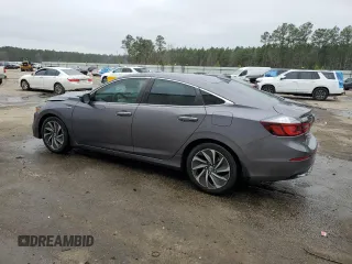 2020 Honda Insight Touring with VIN 19XZE4F92LE009994, listed as a Copart auction lot 44508455 with Not Provided miles and Salvage Title. Bid and sale history available at carsss.com. Image 2.