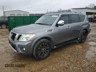 2017 Nissan Armada SL with VIN JN8AY2NDXH9009174, listed as a Copart auction lot 85371204 with 108,094 mi miles and Salvage Title. Bid and sale history available at carsss.com. Image 1.