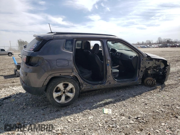 2018 Jeep Compass Latitude with VIN 3C4NJCBB8JT265580, listed as a Copart auction lot 49125405 with 85,905 mi miles and Salvage Title. Bid and sale history available at carsss.com. Image 3.