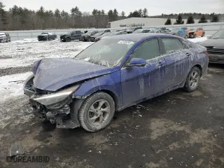 2023 Hyundai Elantra Limited with VIN KMHLP4AG0PU485914, listed as a Copart auction lot 42193255 with 28,271 mi miles and Salvage Title. Bid and sale history available at carsss.com. Image 1.