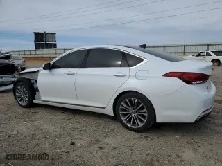 2016 Hyundai Genesis 3.8L with VIN KMHGN4JE1GU133589, listed as a Copart auction lot 50521335 with 74,789 mi miles and Salvage Title. Bid and sale history available at carsss.com. Image 2.