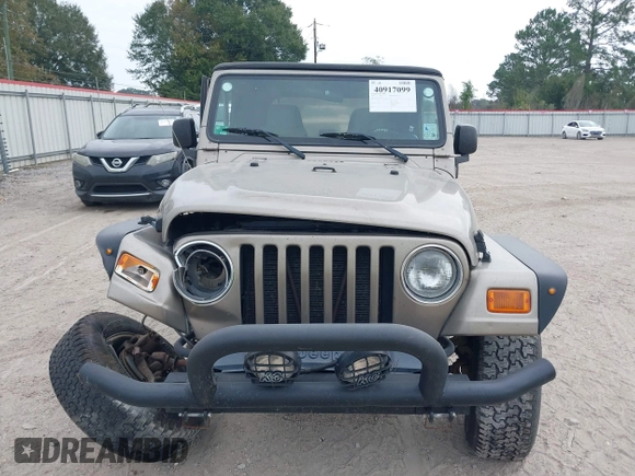2003 Jeep Wrangler SE with VIN 1J4FA29113P304250, listed as a IAAI auction lot 40917099 with 191,589 mi miles. Bid and sale history available at carsss.com. Image 12.