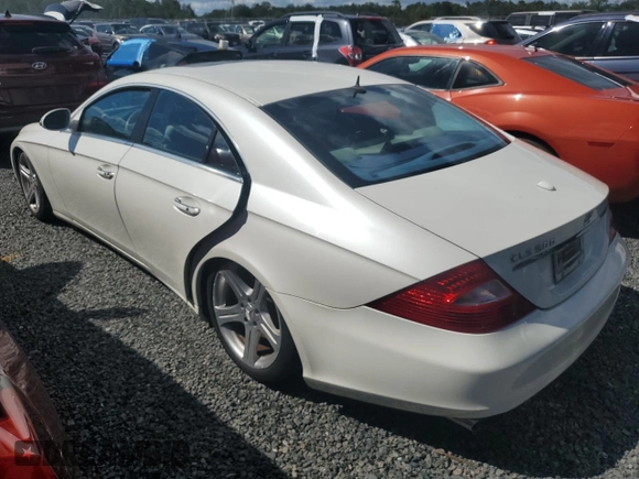 2006 Mercedes-Benz CLS-Class with VIN WDDDJ75X86A077348, listed as a Copart auction lot 74770304 with 0 mi miles and Salvage Title. Bid and sale history available at carsss.com. Image 2.