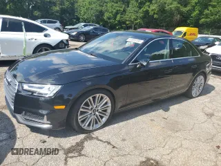2019 Audi A4 Premium Plus with VIN WAUHMAF42KA008103, listed as a Copart auction lot 63085495 with 45,578 mi miles and Salvage title. Bid and sale history available at DreamBid. Image 1.