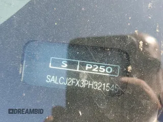 2023 Land Rover Discovery Sport S with VIN SALCJ2FX3PH321545, listed as a Copart auction lot 69692454 with 20,383 mi miles and Salvage Title. Bid and sale history available at carsss.com. Image 14.