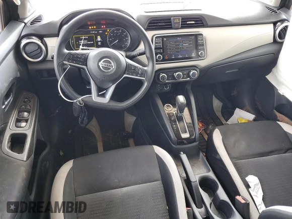 2021 Nissan Versa SV z VIN 3N1CN8EV0ML840177, wystawiony jako Copart lot #57823925 z przebiegiem 100 508 mil mil oraz Szkoda całkowita • Salvage title. Historia ofert i sprzedaży dostępna na DreamBid. Obrazek 8.