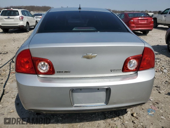 2011 Chevrolet Malibu 1LS with VIN 1G1ZB5E10BF198958, listed as a Copart auction lot 53613095 with 212,386 mi miles and Clean Title. Bid and sale history available at DreamBid. Image 6.