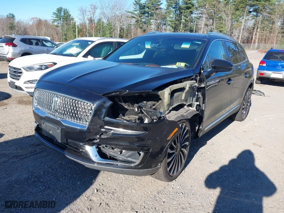 2020 Lincoln Nautilus Black Label with VIN 2LMPJ9JP7LBL23749, listed as a IAAI auction lot 40803525 with 1 mi miles. Bid and sale history available at carsss.com. Image 6.