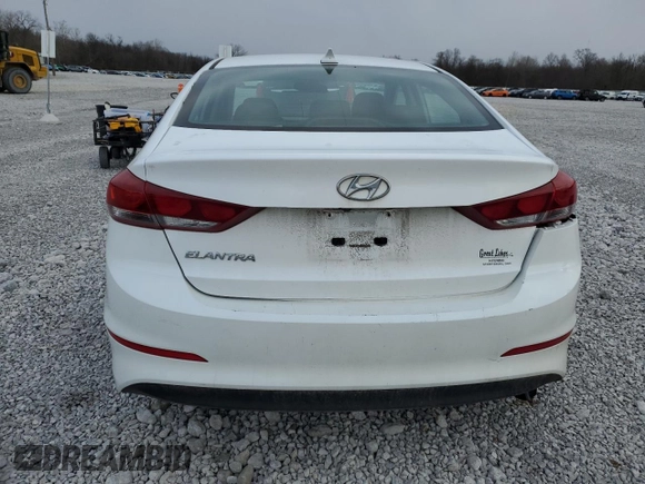 2018 Hyundai Elantra SEL with VIN 5NPD84LF9JH218041, listed as a Copart auction lot 50718655 with 120,220 mi miles and Salvage Title. Bid and sale history available at DreamBid. Image 6.