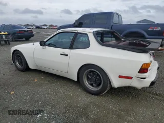 1984 Porsche 944 with VIN WP0AA0944EN453622, listed as a Copart auction lot 85871944 with 92,382 mi miles and Salvage Title. Bid and sale history available at DreamBid. Image 2.