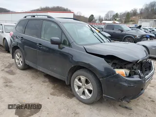 2014 Subaru Forester 2.5i Premium with VIN JF2SJACC4EG494817, listed as a IAAI auction lot 41003510 with 255,039 mi miles. Bid and sale history available at carsss.com. Image 1.