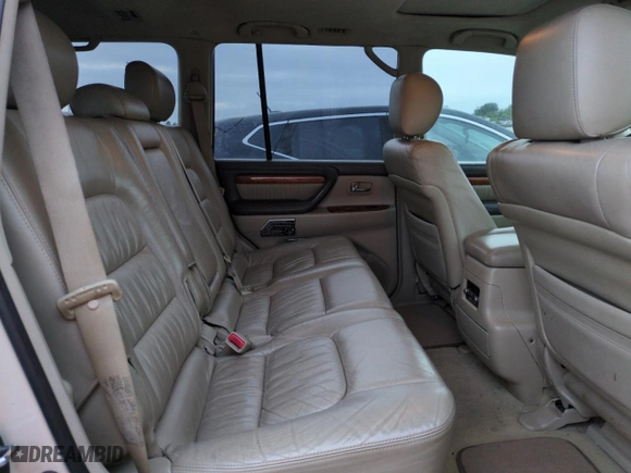 2004 Lexus LX 470 with VIN JTJHT00W243543558, listed as a Copart auction lot 74859974 with 189,556 mi miles and Salvage Title. Bid and sale history available at carsss.com. Image 11.