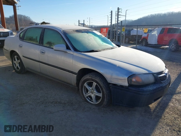 2001 Chevrolet Impala with VIN 2G1WF55E419134908, listed as a IAAI auction lot 41377284 with 100,444 mi miles and . Bid and sale history available at DreamBid. Image 1.