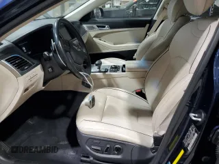 2018 Genesis G80 3.8L with VIN KMHGN4JE3JU250467, listed as a Copart auction lot 69691334 with 53,882 mi miles and Salvage Title. Bid and sale history available at carsss.com. Image 7.