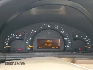 2002 Mercedes-Benz C 230/260/280/320 with VIN WDBRF61J12F284723, listed as a Copart auction lot 45220365 with 51,056 mi miles and Salvage Title. Bid and sale history available at DreamBid. Image 9.