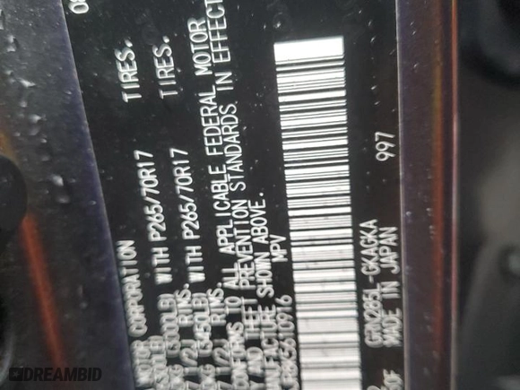 2019 Toyota 4Runner SR5 with VIN JTEBU5JR8K5610916, listed as a Copart auction lot 80855784 with 62,618 mi miles and Salvage Title. Bid and sale history available at carsss.com. Image 14.