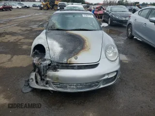2007 Porsche 911 Turbo with VIN WP0AD29997S784019, listed as a Copart auction lot 52863775 with 0 mi miles and Salvage Title. Bid and sale history available at carsss.com. Image 5.