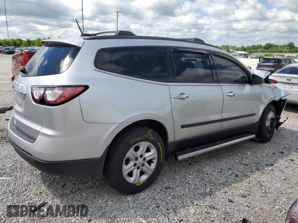 2017 Chevrolet Traverse LS с VIN 1GNKRFKD8HJ326725, выставлен на аукционе Copart как лот 57758505 с пробегом 161 334 миль миль и Списание • Salvage title. История ставок и продаж доступна на DreamBid. Изображение 3.