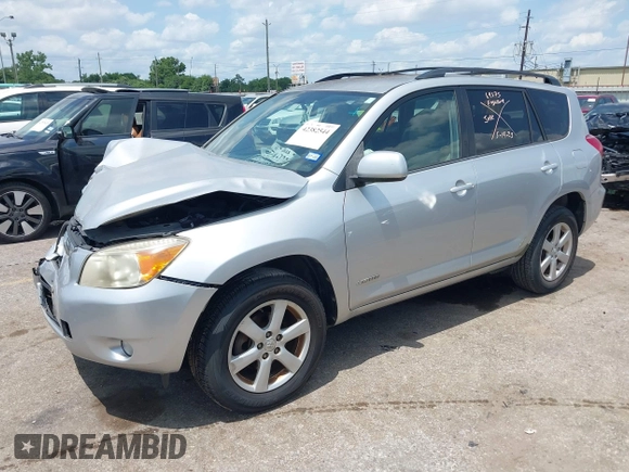 2007 Toyota RAV4 Limited with VIN JTMZK31V276009254, listed as a IAAI auction lot 42382544 with 80,301 mi miles and . Bid and sale history available at DreamBid. Image 2.