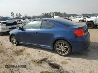 2005 Scion tC with VIN JTKDE177450043414, listed as a Copart auction lot 45733675 with 297,528 mi miles and Salvage Title. Bid and sale history available at carsss.com. Image 2.