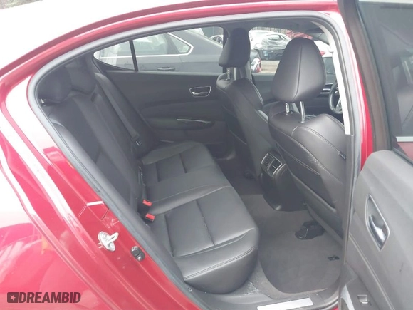 2020 Acura TLX with VIN 19UUB1F35LA015743, listed as a IAAI auction lot 41468945 with 68,714 mi miles. Bid and sale history available at carsss.com. Image 8.