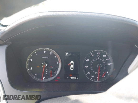 2015 Hyundai Sonata Sport with VIN 5NPE34AB0FH084580, listed as a IAAI auction lot 42150153 with 159,633 mi miles and . Bid and sale history available at carsss.com. Image 7.
