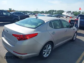 2013 Kia Optima EX with VIN 5XXGN4A75DG092276, listed as a IAAI auction lot 42306138 with 201,649 mi miles and . Bid and sale history available at DreamBid. Image 4.