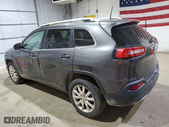 2017 Jeep Cherokee Limited с VIN 1C4PJMDB9HW519409, выставлен на аукционе Copart как лот 61005795 с пробегом 220 523 миль миль и Чистый • Clean title. История ставок и продаж доступна на DreamBid. Изображение 2.