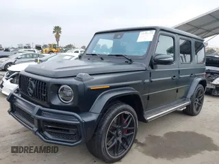 2021 Mercedes-Benz G 63 AMG z VIN W1NYC7HJ2MX423006, wystawiony jako IAAI lot #42170637 z przebiegiem 11 910 mil mil oraz . Historia ofert i sprzedaży dostępna na DreamBid. Obrazek 2.