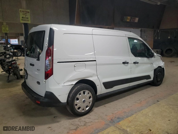 2022 Ford Transit Connect Van XLT with VIN NM0LS7T24N1521511, listed as a Copart auction lot 89334635 with 118,804 mi miles and Clean Title. Bid and sale history available at carsss.com. Image 3.
