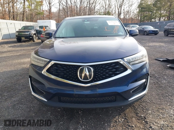 2019 Acura RDX with VIN 5J8TC2H30KL033873, listed as a IAAI auction lot 41771332 with 55,372 mi miles. Bid and sale history available at carsss.com. Image 12.