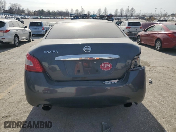 2011 Nissan Maxima SV with VIN 1N4AA5AP3BC806657, listed as a Copart auction lot 47430225 with 159,474 mi miles and Salvage Title. Bid and sale history available at DreamBid. Image 6.