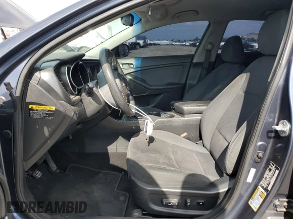 2015 Kia Optima LX with VIN 5XXGM4A74FG452675, listed as a Copart auction lot 46331535 with 82,335 mi miles and Salvage Title. Bid and sale history available at DreamBid. Image 7.