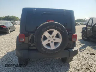 2018 Jeep Wrangler JK Unlimited Sport S with VIN 1C4BJWDG4JL810926, listed as a Copart auction lot 72987394 with 72,213 mi miles and Salvage Title. Bid and sale history available at carsss.com. Image 6.