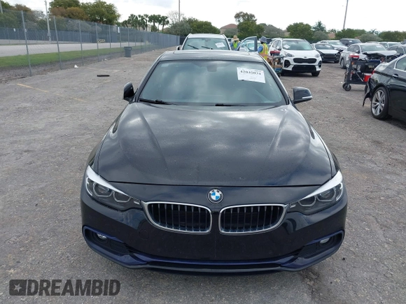 2019 BMW 4 Series 430i with VIN WBA4W3C59KAF92150, listed as a IAAI auction lot 42045034 with 35,888 mi miles and . Bid and sale history available at DreamBid. Image 12.