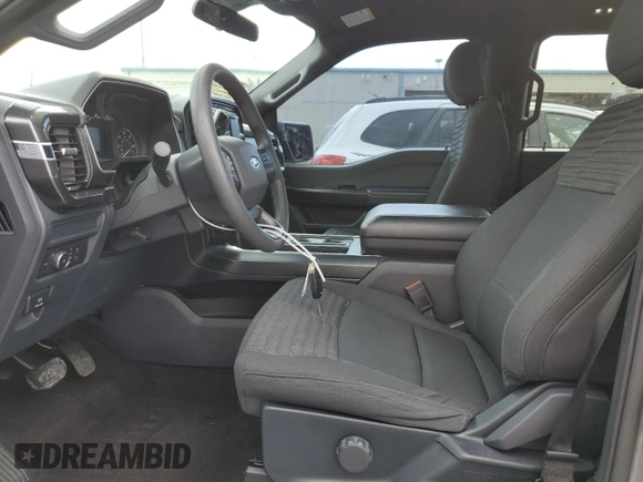 2021 Ford F-150 XL with VIN 1FTEW1CP2MFA66913, listed as a Copart auction lot 60974875 with 85,782 mi miles and Salvage title. Bid and sale history available at DreamBid. Image 7.