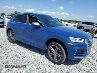 2019 Audi SQ5 Premium Plus with VIN WA1B4AFY2K2132694, listed as a Copart auction lot 51310185 with 22,753 mi miles and Salvage Title. Bid and sale history available at carsss.com. Image 4.