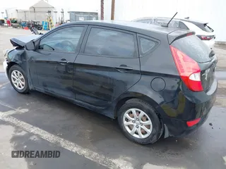 2013 Hyundai Accent GL with VIN KMHCT5AEXDU092644, listed as a IAAI auction lot 42078339 with 134,288 mi miles. Bid and sale history available at carsss.com. Image 3.