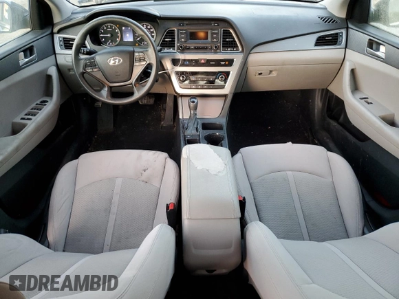 2015 Hyundai Sonata 2.4L SE with VIN 5NPE24AF2FH202103, listed as a Copart auction lot 43662165 with 151,058 mi miles and Clean Title. Bid and sale history available at carsss.com. Image 8.