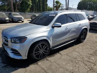 2022 Mercedes-Benz GLS 450 with VIN 4JGFF5KE5NA690338, listed as a Copart auction lot 60448635 with 68,446 mi miles and Clean title. Bid and sale history available at DreamBid. Image 1.
