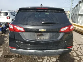 2019 Chevrolet Equinox LT with VIN 2GNAXKEV3K6112034, listed as a Copart auction lot 44123135 with 105,166 mi miles and Salvage Title. Bid and sale history available at DreamBid. Image 6.